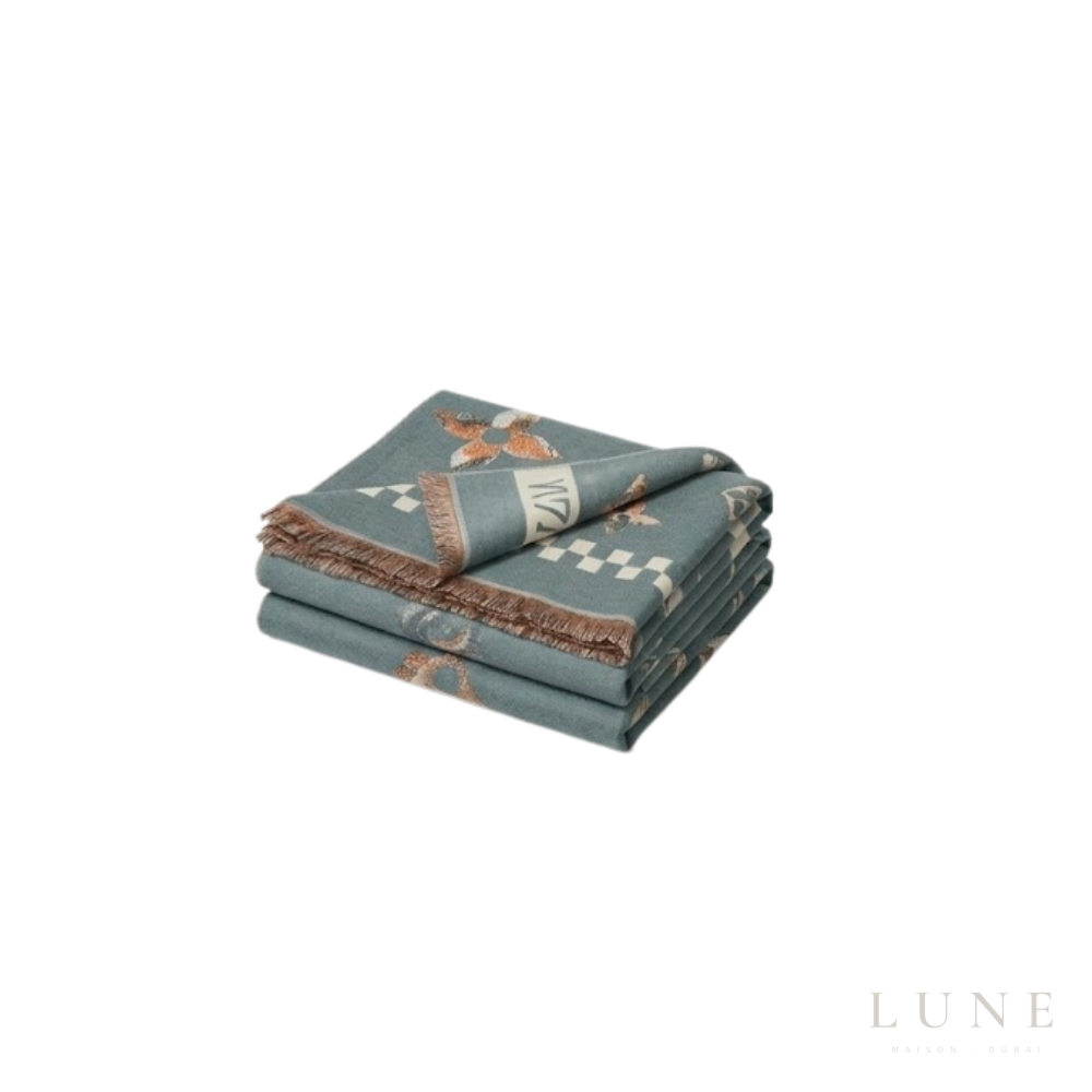 Louis Vuitton Monogram Scarf – Grey