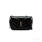 Saint Laurent Loulou Toy Crossbody Bag – Black