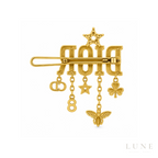Dior Hairclip Antique Jewelry – Gold