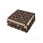 Louis Vuitton Classic Chocolate Scarf – Brown