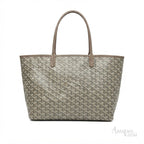 Goyard Saint Louis Tote Bag – Khaki Chevron Goyardine - View 2