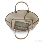 Goyard Saint Louis Tote Bag – Khaki Chevron Goyardine - View 4