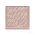 Dior Oblique Scarf – Dusty pink