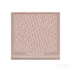 Dior Oblique Scarf – Dusty pink