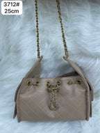 Chanel Bag | Chanel 25 Small Handbag – Hobo – Taupe – Beige