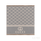 Gucci | Scarf GG Monogram Jacquard Grey - View 1
