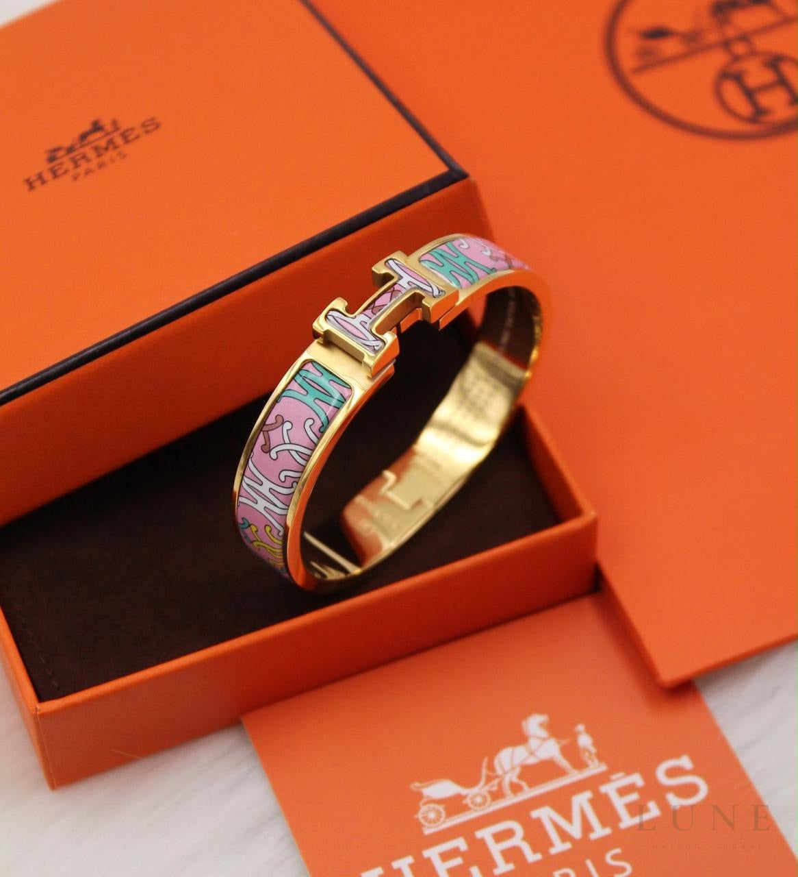 Hermès Clic H Mystere AU 24 Bracelet