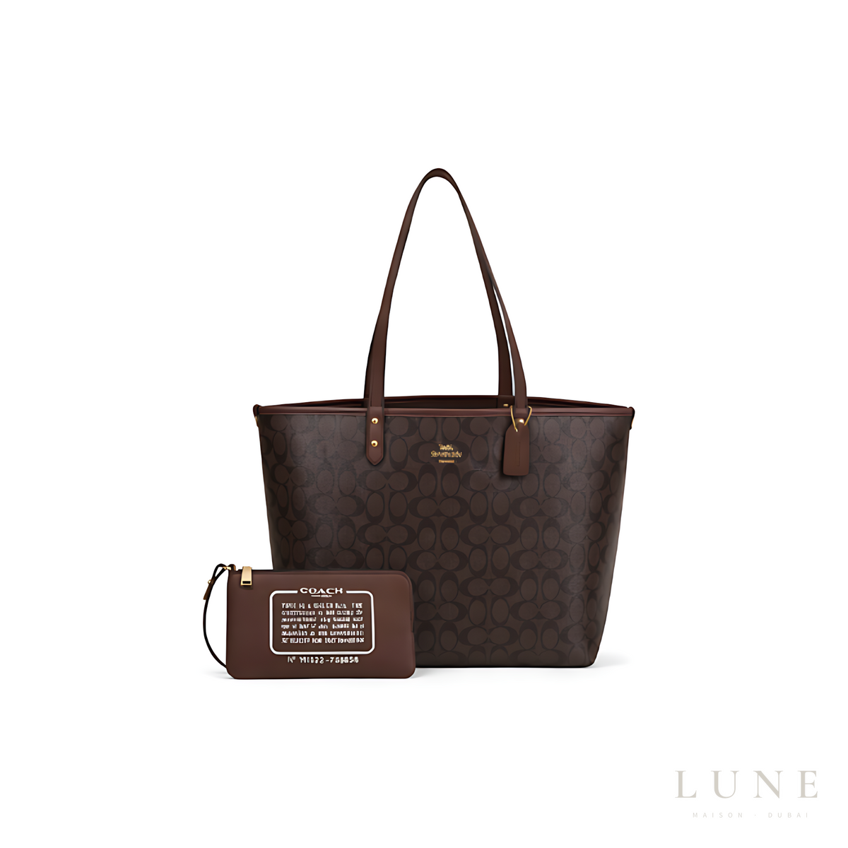 Coach City Tote Signature Canvas