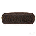 Aigner Bag | Delia Monogram Shoulder Bag – Dark Brown