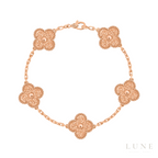 Van Cleef & Arpels Vintage Alhambra bracelet, 5 motifs