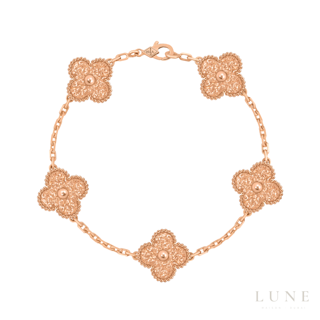 Van Cleef & Arpels Vintage Alhambra bracelet, 5 motifs