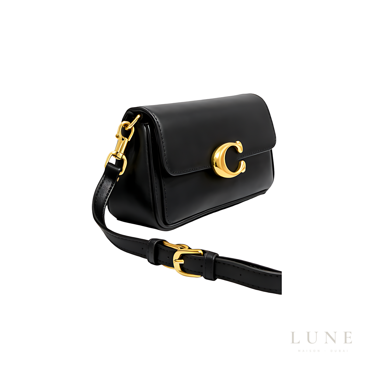 Coach Jet Shoulder Black