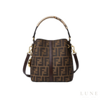 Fendi Boston 365 Medium Brown Black