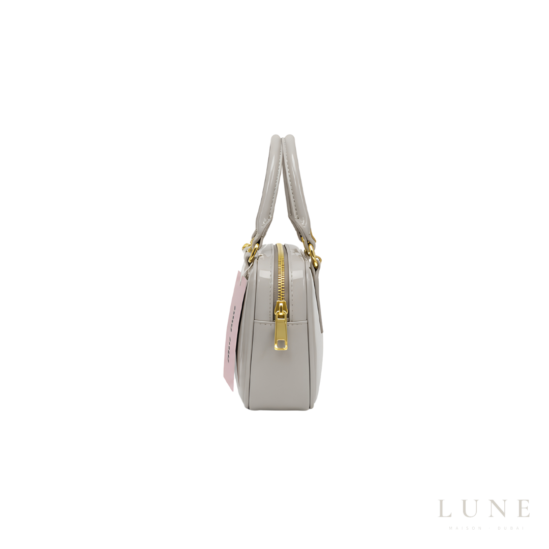 Miu Miu Arcadie Leather Bag – Grey - View 3