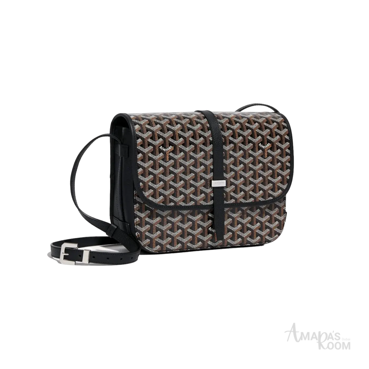 Goyard Belvedere Crossbody Bag – Black - View 1