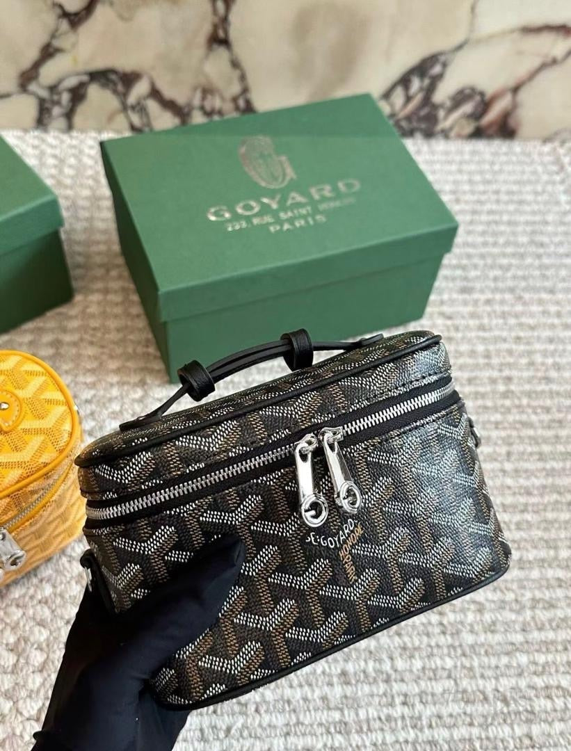 Goyard Muse Mini Vanity Bag – Black - View 5