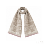 Burberry | Scarf Oak Leaf Cream - View 3