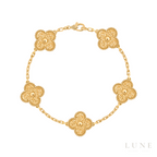 Van Cleef & Arpels Vintage Alhambra bracelet, 5 motifs