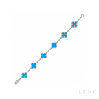 Van Cleef Motif Turqouise Bracelet