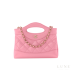 Chanel 31 Nano Pink Leather Bag