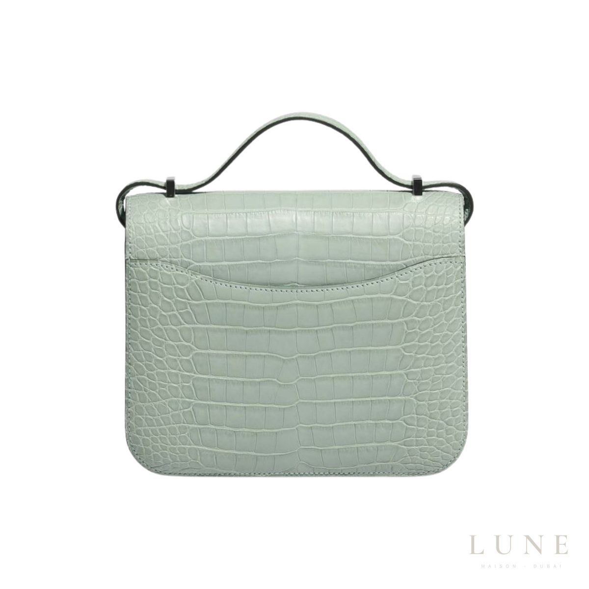 Hermès Constance 18 Gris Neve Matte