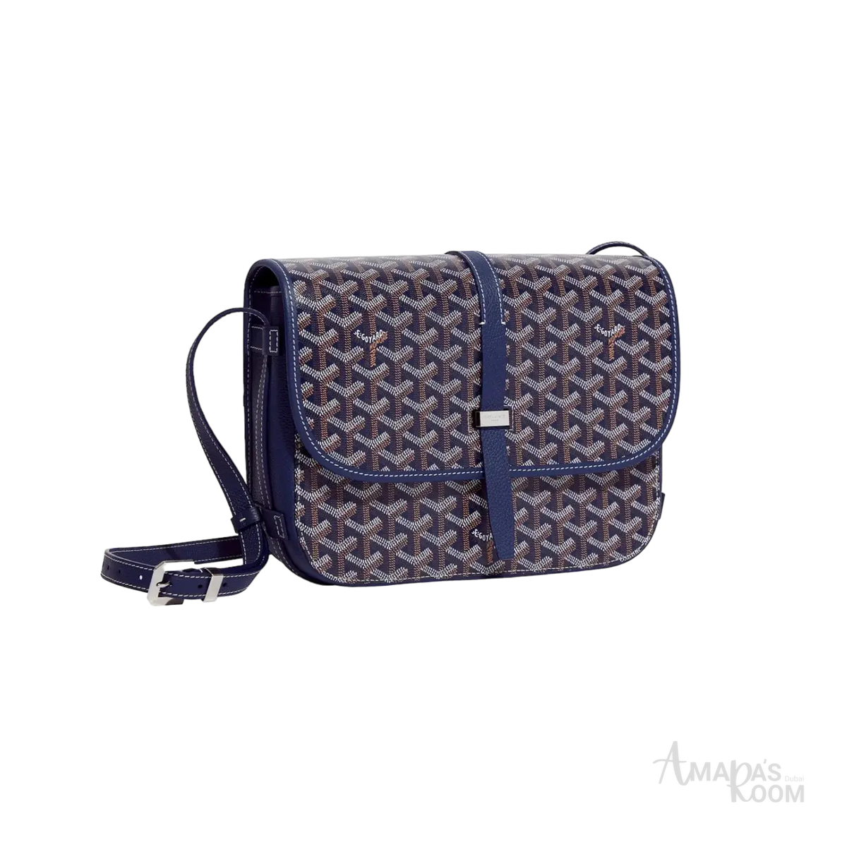 Goyard Belvedere Crossbody Bag – Navy Blue - View 1