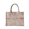 Dior Book Tote – Pink Toile de Jouy Embroidery - View 1