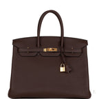 Hermès Birkin 35 Rouge Sellier Clemence