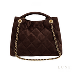 Chanel Bow Bag Dark Brown