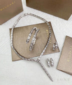 Bvlgari Serpent White Gold Diamond Set