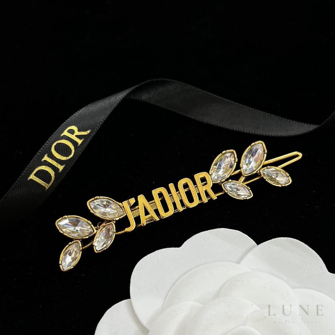 Dior Hairclip Toned Jewelry – Gold