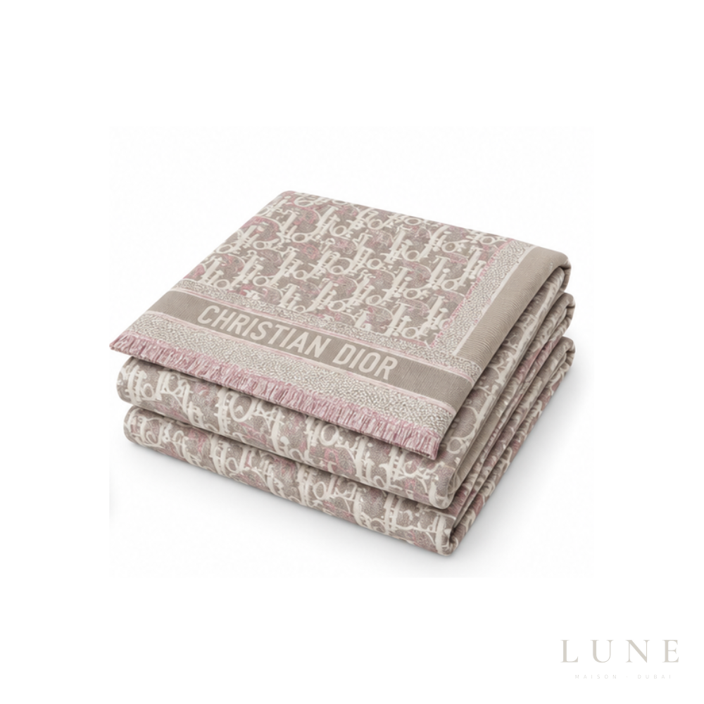 Dior Oblique Soft Scarf – Beige
