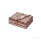 Louis Vuitton Monogram Heart Beige Rose Scarf