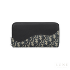 Dior Saddle Zipped Long Wallet