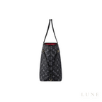 Louis Vuitton Neverfull Tote Bag – Black & Grey - View 4