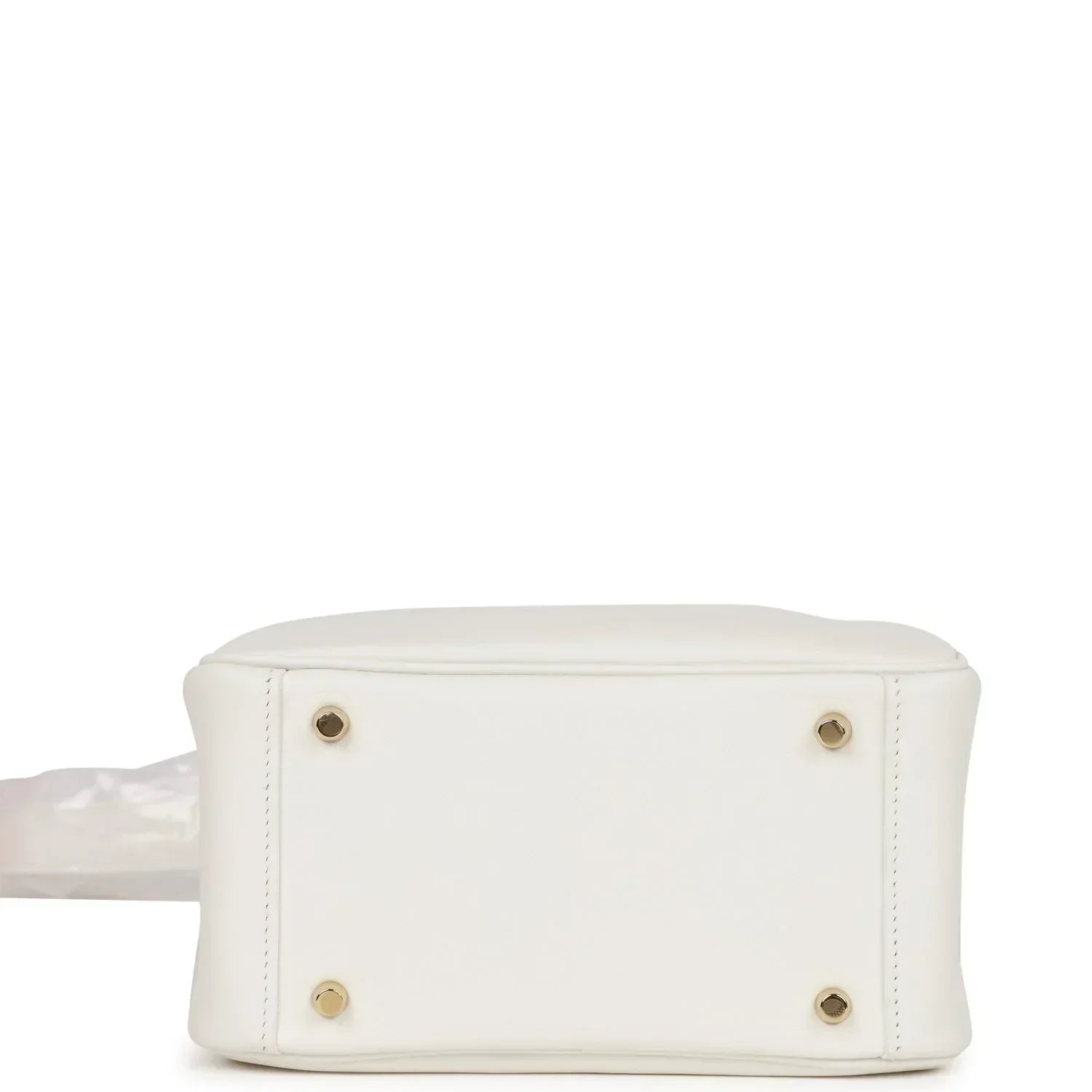 Hermès | Mini Lindy White Swift