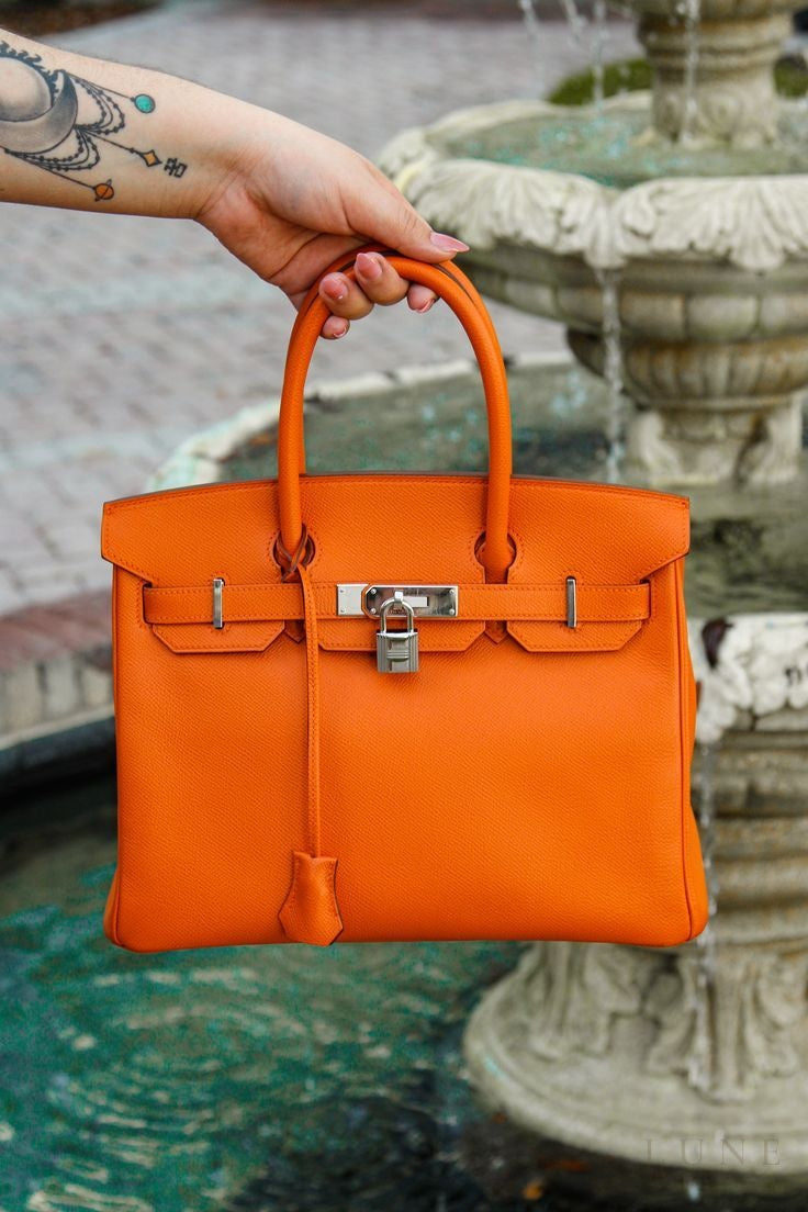 Hermès Birkin 25 Orange