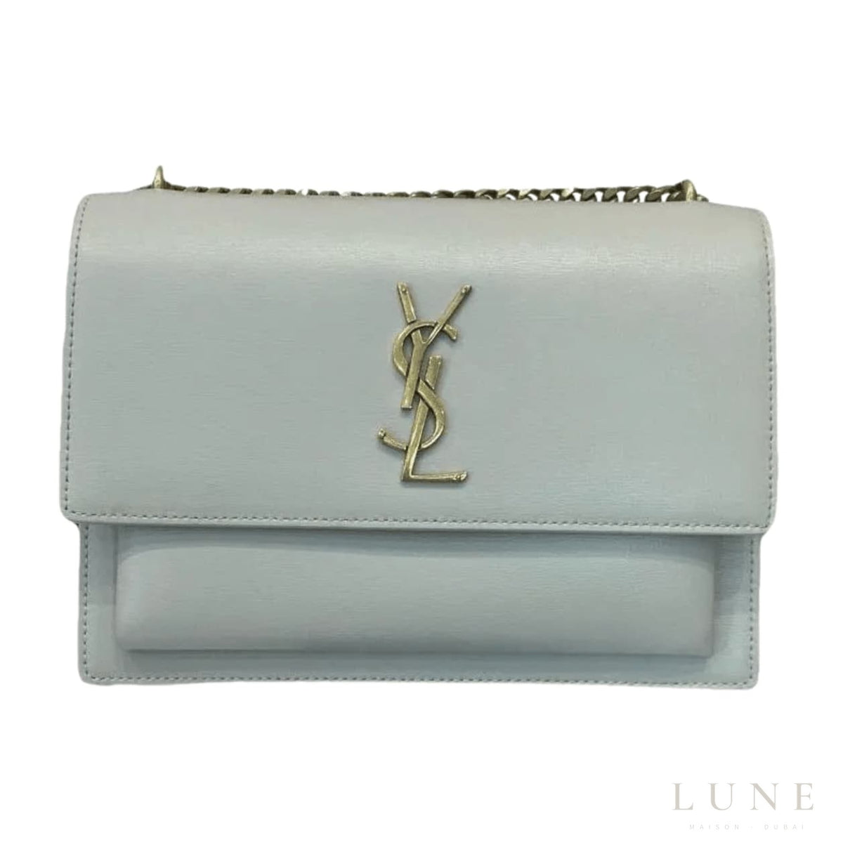 Saint Laurent Sunset Medium Leather Shoulder Bag