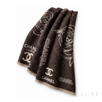 Chanel | Scarf Grid CC Dark Brown - View 2