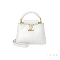 Louis Vuitton Capucines White