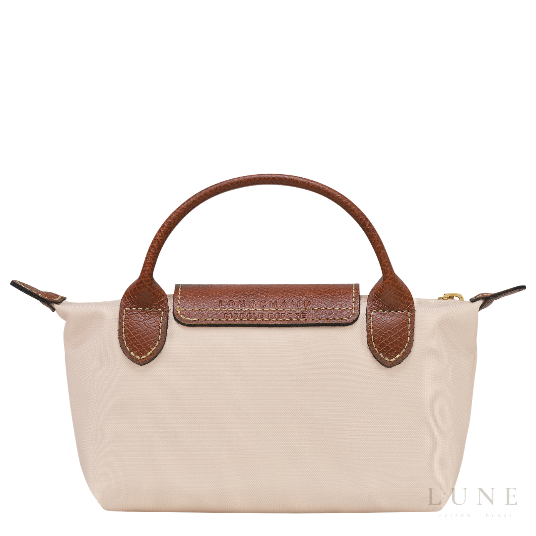 Longchamp Bag – Brown with Leather Trim - View 3