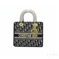 Dior Lady Leather Bag Black