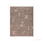 Louis Vuitton | Split Shawl Brown - View 1