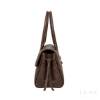 Chanel Bag | Urban Essentials Small Shopping Bag (East-West Baguette Tote) – Dark Brown (Espresso – Coffee)