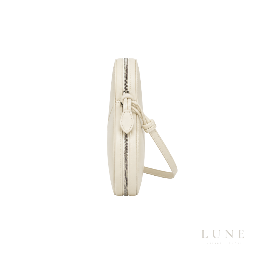 Alaïa Le Cœur Calfskin Bag – White