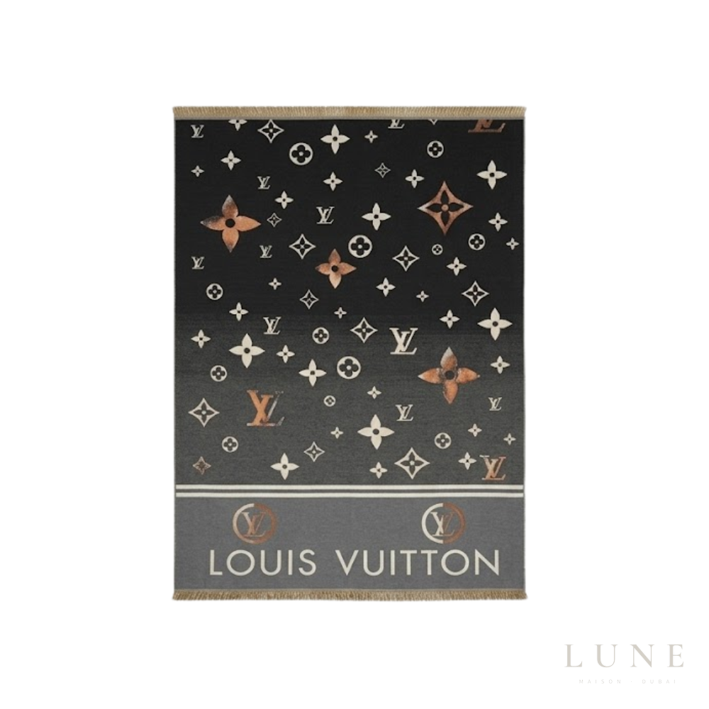 Louis Vuitton | Scarf Wild At Heart Black Tonal - View 1