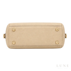 COACH Bag | Mini Rowan Satchel – Crossbody Bag – Beige – Cream
