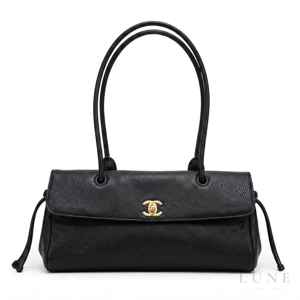 Chanel Small Shopping Bag – Black - View 3