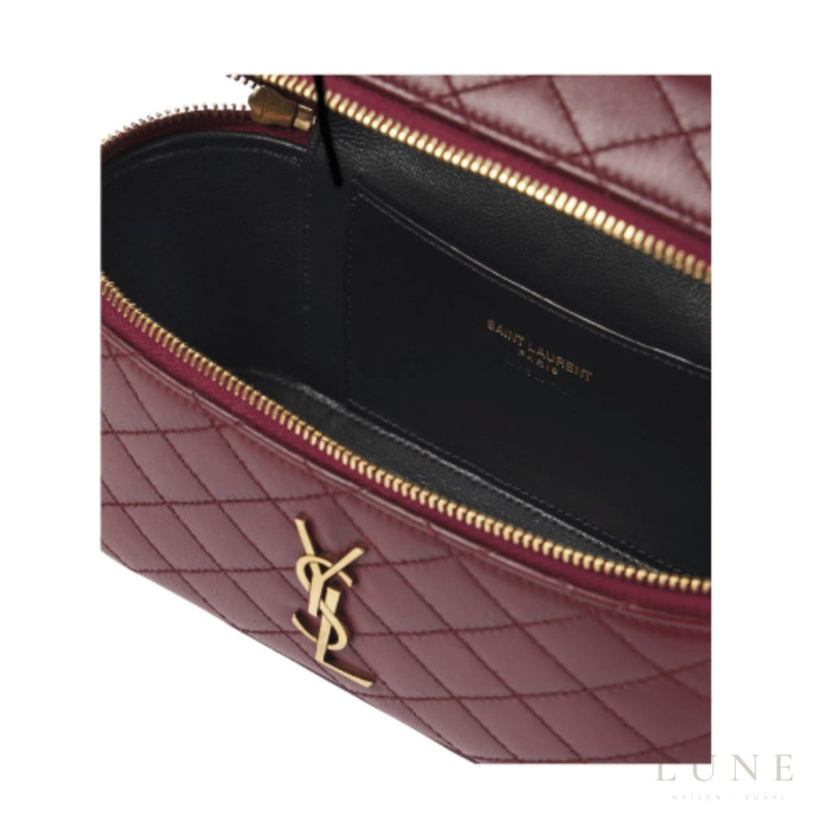 Saint Laurent Loulou Mini Chain Lambskin Leather