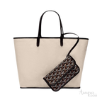 Goyard Saint Louis Tote Bag PM – Black - View 2